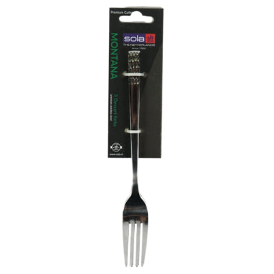 Tenedor de postre Sola montana premium 18,5 cm 3 piezas | 50 piezas