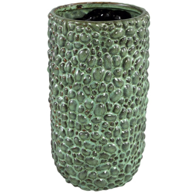 Ptmd vaso da fiori danillo verde 30 cm | 2 pezzi