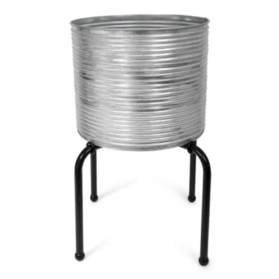 Maceta Senza sobre metal estándar 51 cm | 4 piezas
