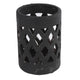 Portacandela Countryfield dassel m nero 16 cm | 12 pezzi