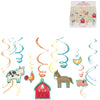 Ciondolo a spirale Amscan da cortile 61 cm set da 12 | 20 pezzi