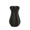 Light living vaso light and living abajo nero opaco 25 cm | 2 pezzi