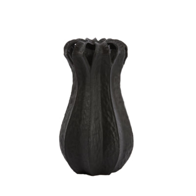 Light living vaso light and living abajo nero opaco 25 cm | 2 pezzi