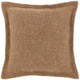 Cojín living único Nessa camel 45 x 45 cm | 6 piezas