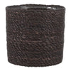 Cestino in mica marrone atlantico 20 cm | 12 pezzi