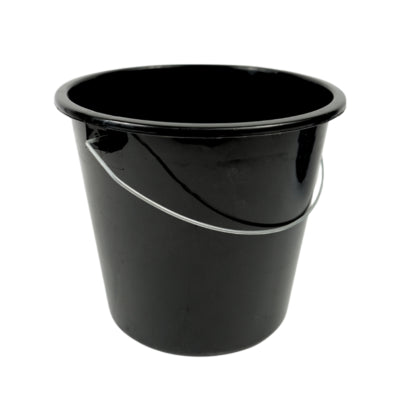 Secchio 5 litri nero | 40 pezzi