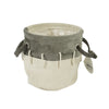 Original flow mand beige 15 cm | 10 stuks
