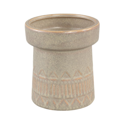 Ptmd binario per vasi da fiori alto m marrone chiaro 14 cm | 12 pezzi