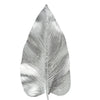 Hbx ramo artificiale strelitzia color argento 100 cm | 20 pezzi