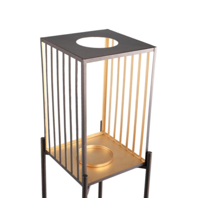 Lanterna Ptmd su asse standard l color oro 120 cm | 2 pezzi