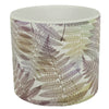 Bloempot leaves keramiek 13,5 cm | 6 stuks