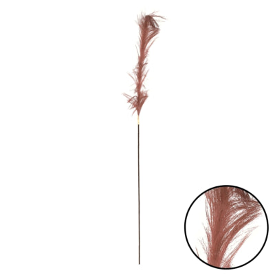 Countryfield ramo artificiale pennacchio m rosa antico 112 cm | 24 pezzi