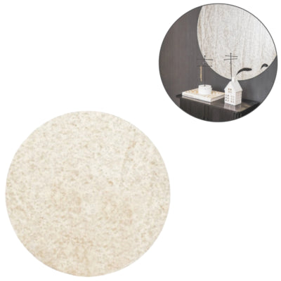 Specchio da parete Housevitamin rotondo smokey vintage 60 cm | 3 pezzi