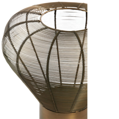 Light Living Light e portacandela Living Meaynn color bronzo 33 cm | 2 pezzi