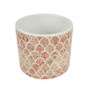 Bloempot orange keramiek 12 cm | 12 stuks