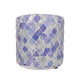 Daan kromhout theelichthouder mosaic m paars 10 cm | 12 stuks