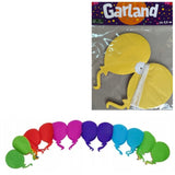 Slinger papier 5,5 meter 4 assorti | 24 stuks - afbeelding 2