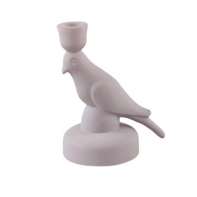 Ptmd candeliere rodano uccello grigio 16,5 cm | 6 pezzi