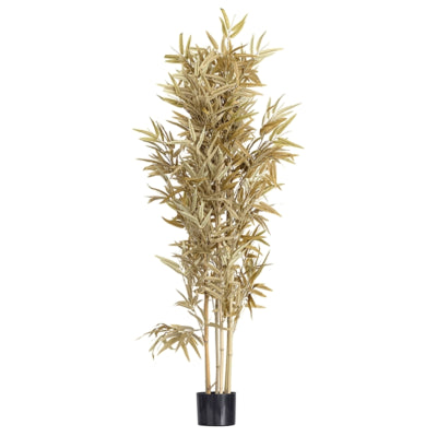 Planta artificial de madera bambú 150 cm | 4 piezas