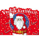 Letrero para puerta Folat Feliz Navidad 48 cm | 48 piezas