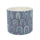 Bloempot blue keramiek 12 cm | 12 stuks
