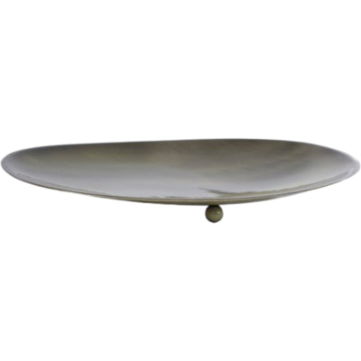 Vassoio olaf metallo verde 26,5 cm | 24 pezzi