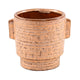 Ptmd bloempot katelynn keramiek m oranje 16 cm | 6 stuks