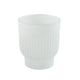 Countryfield theelichthouder tirza mat wit 8,5 cm | 24 stuks