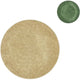 Plato decorativo melamina brillo verde dorado 33 cm 2 surtidos | 12 piezas