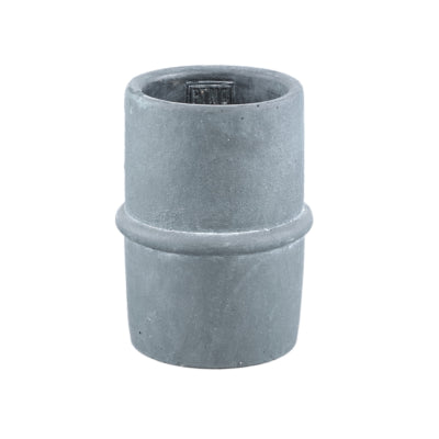 Vaso da fiori Ptmd werix m grigio 17 cm | 16 pezzi