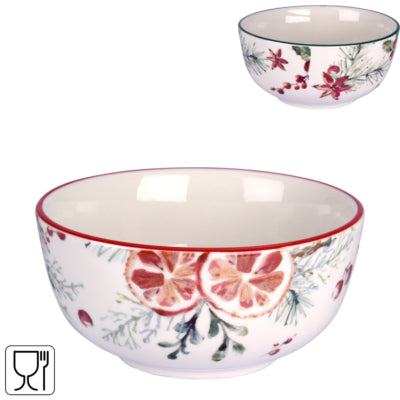 Cuenco porcelana Siaki 520 ml 2 surtidos | 12 piezas