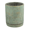 Ptmd vaso da fiori vik m cemento verde 20 cm | 6 pezzi