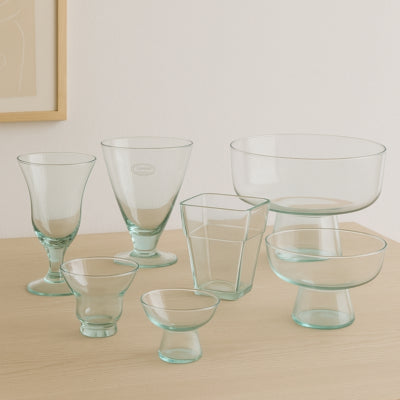 Vaso farrar vetro trasparente 15 cm | 12 pezzi