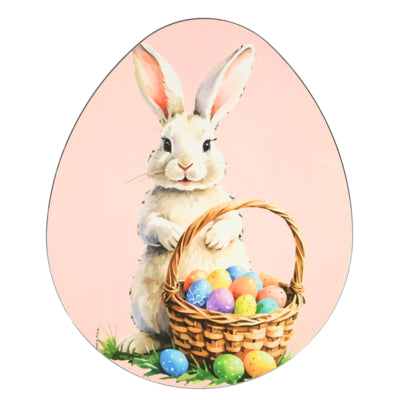 Piatto decorativo uovo di Pasqua pastello 35 cm b-choice | 36 pezzi