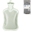 Borsa dell'acqua calda Relaxdays verde chiaro 2 l | 6 pezzi