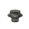 Ptmd kandelaar milandi duo grijs 6 cm | 12 stuks