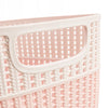 Cesto portabiancheria rosa 23,5 cm 3,5 l | 10 pezzi