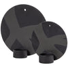 Portacandelina da parete nero 20 cm set da 2 | 6 pezzi