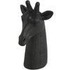 Countryfield beeld giraf mokambo m zwart 33 cm | 4 stuks