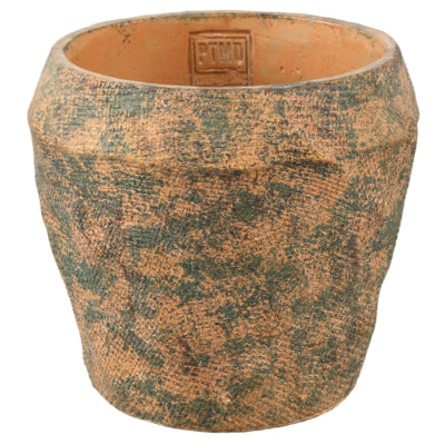 Ptmd vaso da fiori lourdes giallo verde 19 cm | 8 pezzi