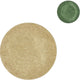 Plato decorativo melamina brillo verde dorado 28 cm 2 surtidos | 18 piezas