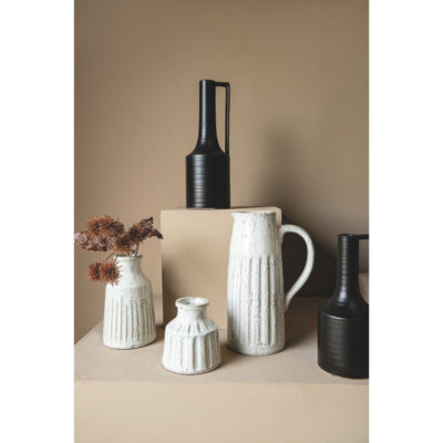 Vaso Ptmd xave s bianco 10 cm | 6 pezzi