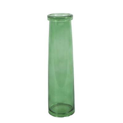 Jarrón Countryfield tubo missy l verde 36 cm | 6 piezas