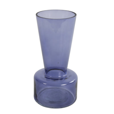 Jarrón Countryfield ellie s azul 22 cm | 6 piezas