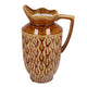 Vaso boa in legno curvato Daan con manico marrone scuro 38 cm | 2 pezzi