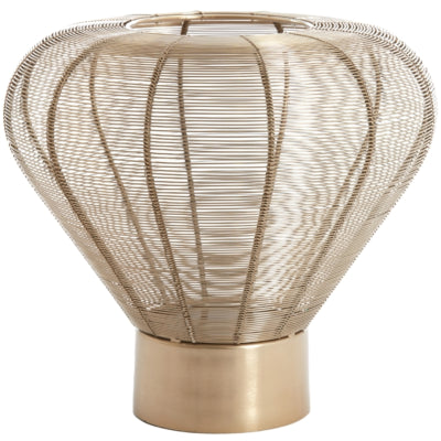 Light Living Light e portacandela Living Mealynn color oro 33 cm | 2 pezzi