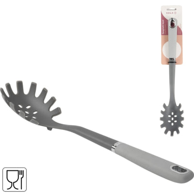 Cuchara para pasta sola gris 34 cm | 48 piezas