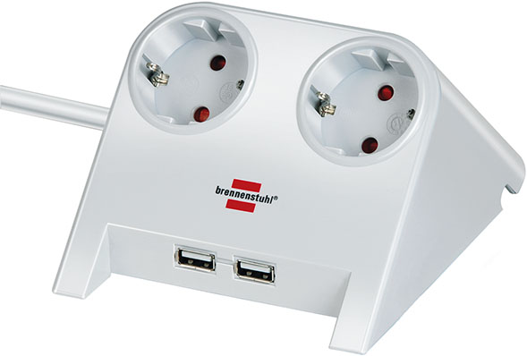 Brennenstuhl Desktop-Power USB-Carger