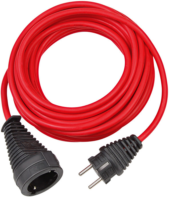 Brennenstuhl kunststof verlengsnoer verlengkabel (rood, 10 meter, 1167460)