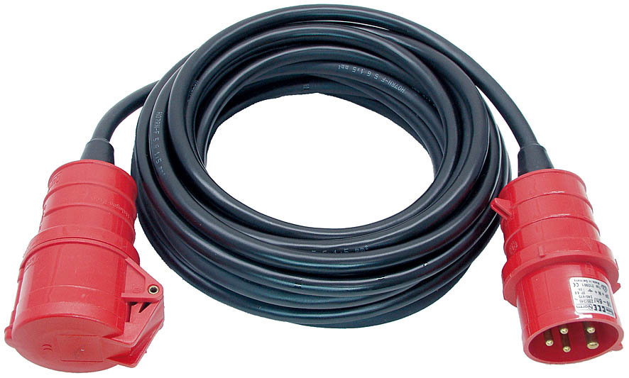 Brennenstuhl cee verlengkabel ip4 (zwart rood, 30 meter)
